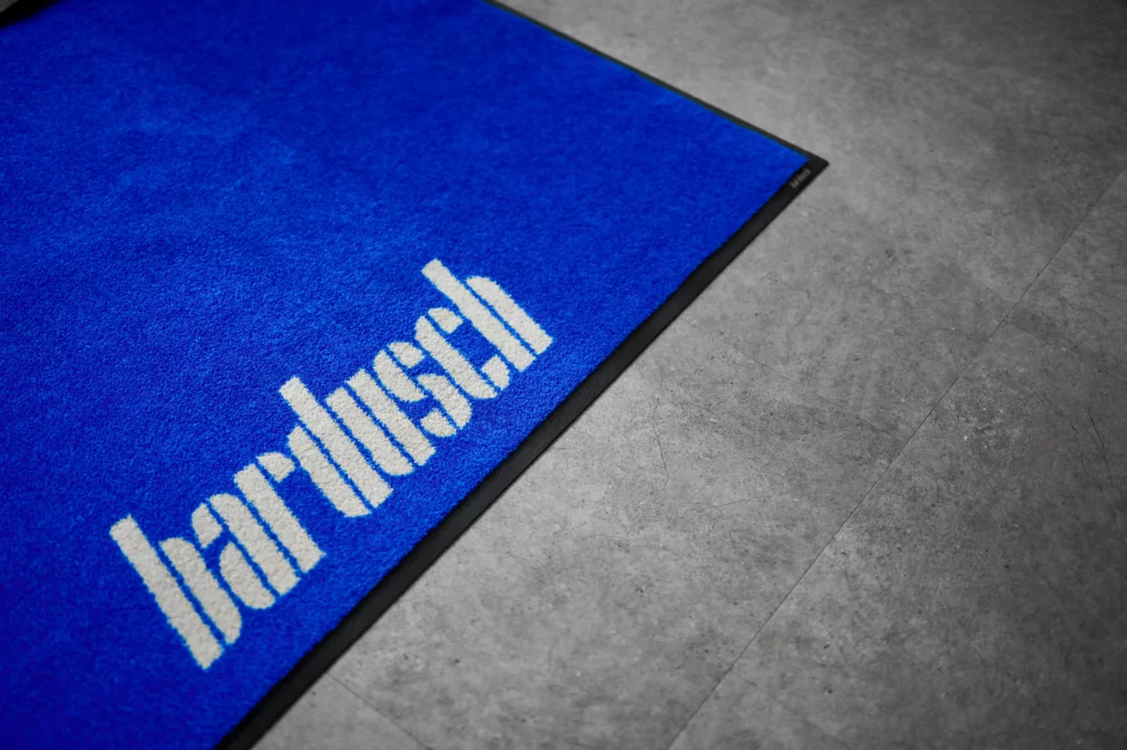 Logomatte mit bardusch Schriftzug