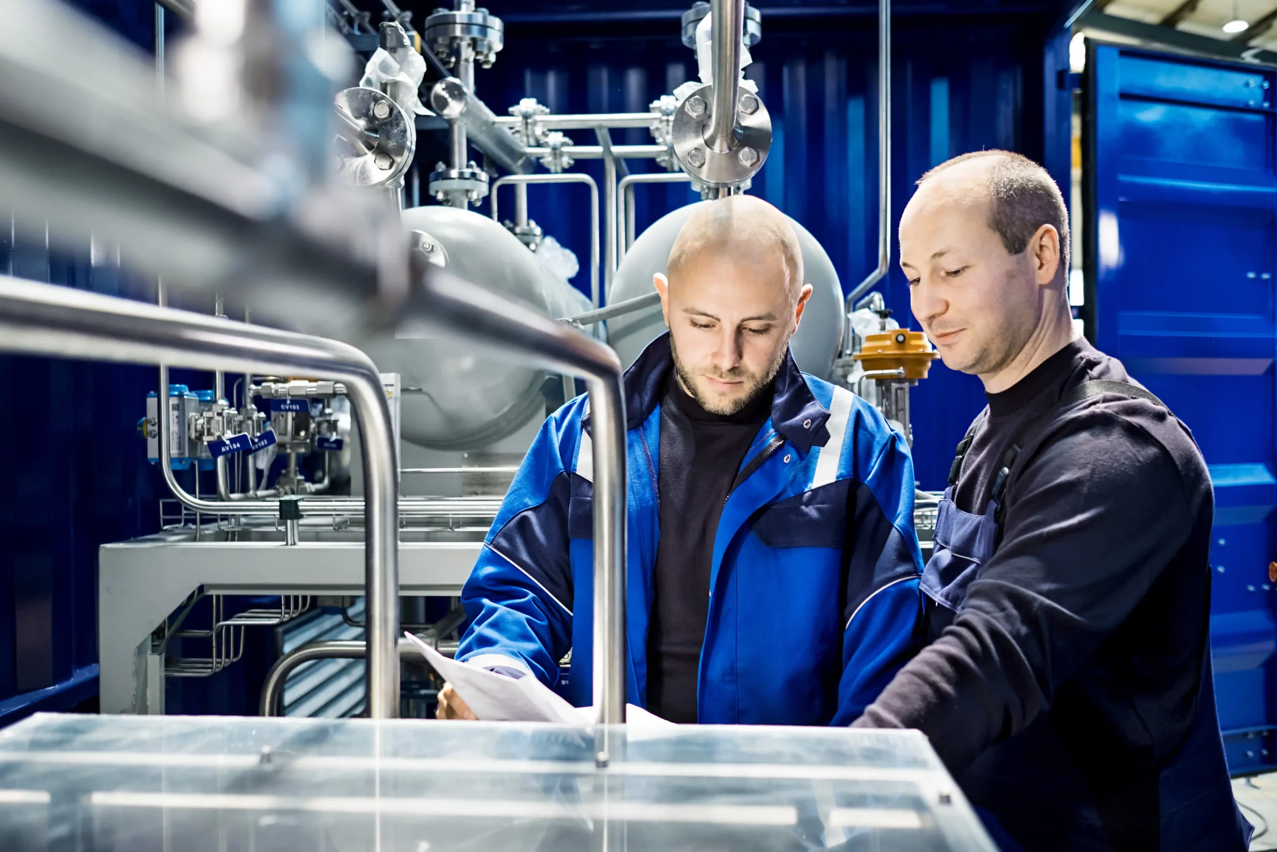 Einsatz von Kälteschutzkleidung in industriellen Arbeitsbereichen mit Kälteeinwirkung